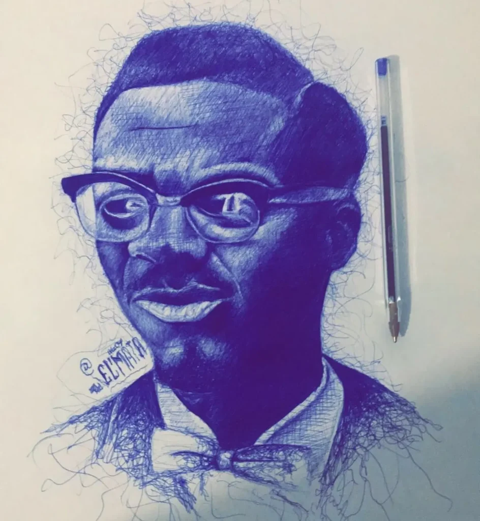 Lumumba’s portrait