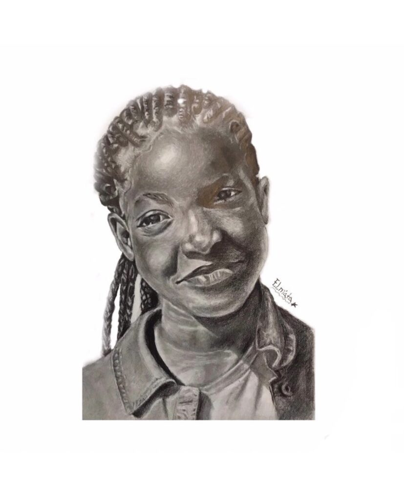 The young girl’s commission-portrait